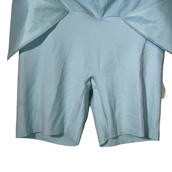 Nike Women's Dri-FIT Bliss Mid-Rise Skort blue XS - Picture 4 of 7